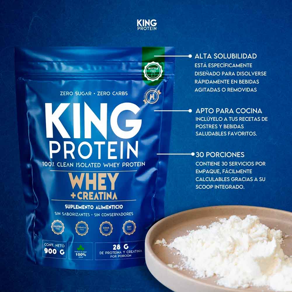 King Protein Whey + Creatine