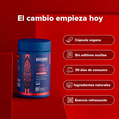 Premium Omega 3 Birdman